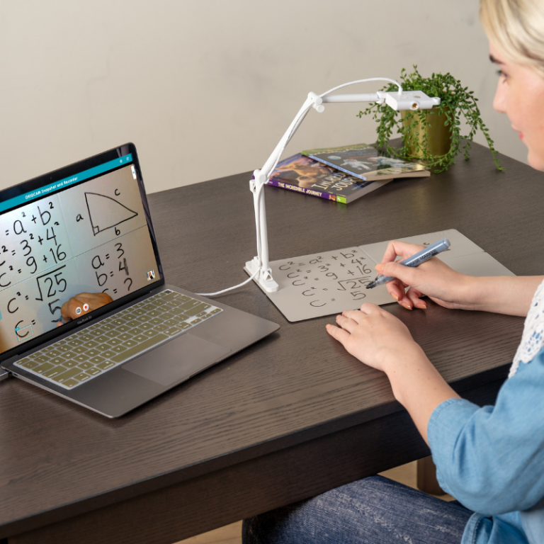 OKIOLABS OKIOCAM T Plus US書画カメラ　オンライン授業 Document Camera with Dry-Erase Board | OKIOCAM T Plus