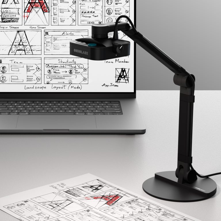 4K Dual-mode Document Camera & Webcam | OKIOCAM X1